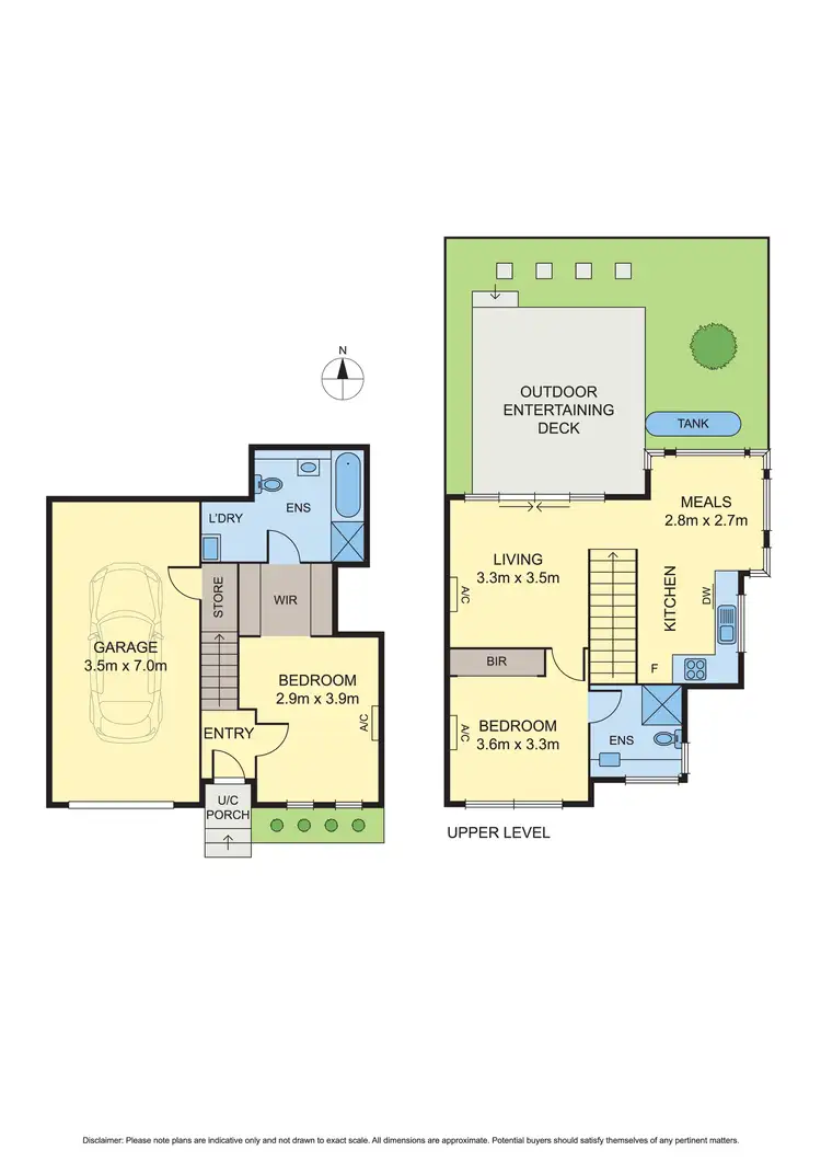 Floorplan of Homely townhouse listing, 6/28 Livingstone Road, Eltham VIC 3095