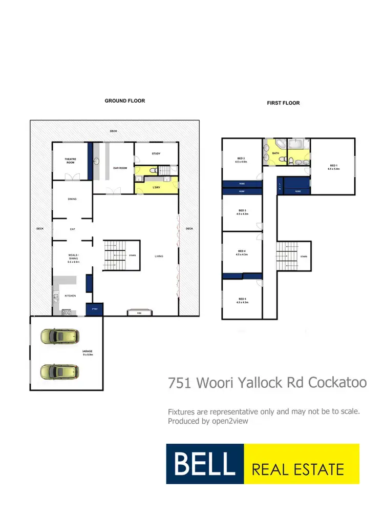 Floorplan of Homely house listing, 751 Woori Yallock Road, Cockatoo VIC 3781