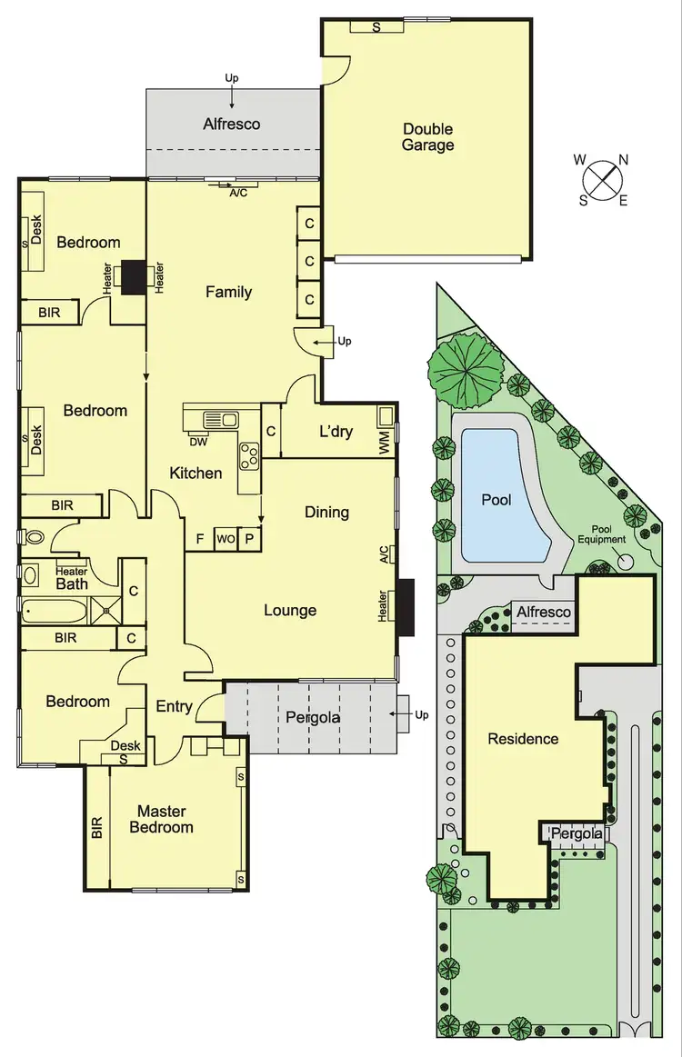 Floorplan of Homely house listing, 45 Chesterville Drive, Bentleigh East VIC 3165