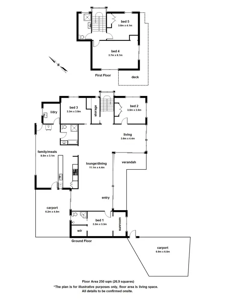 Floorplan of Homely house listing, 1386 Mount Dandenong Tourist Road, Mount Dandenong VIC 3767