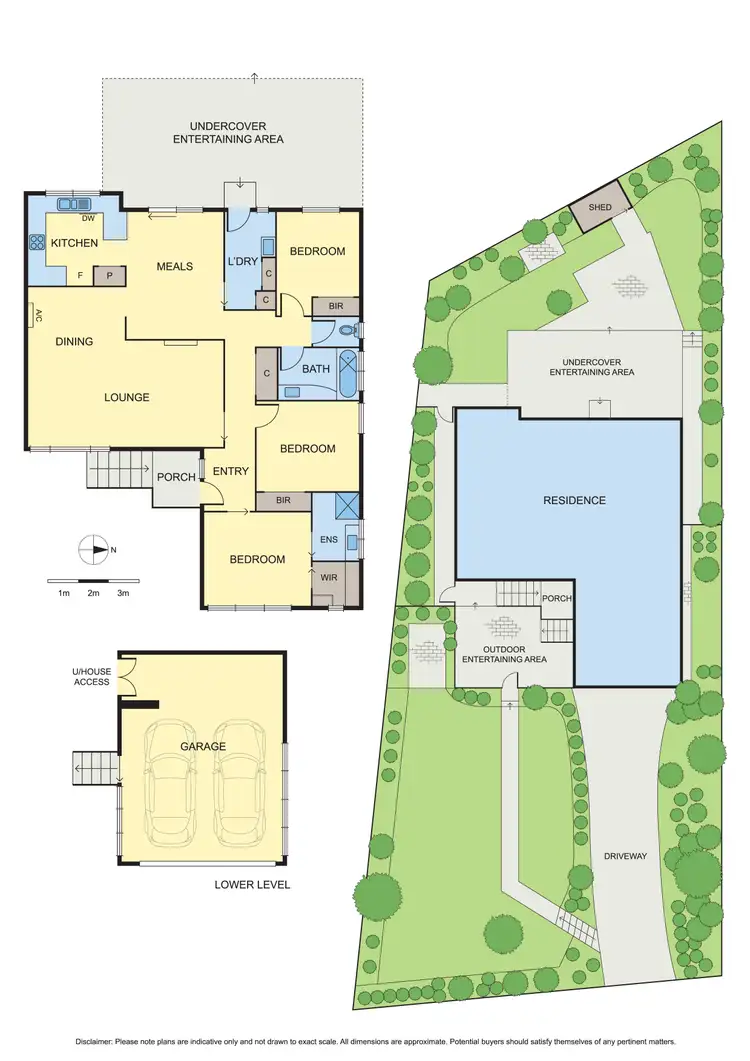 Floorplan of Homely house listing, 7 Kardinia Drive, Yallambie VIC 3085