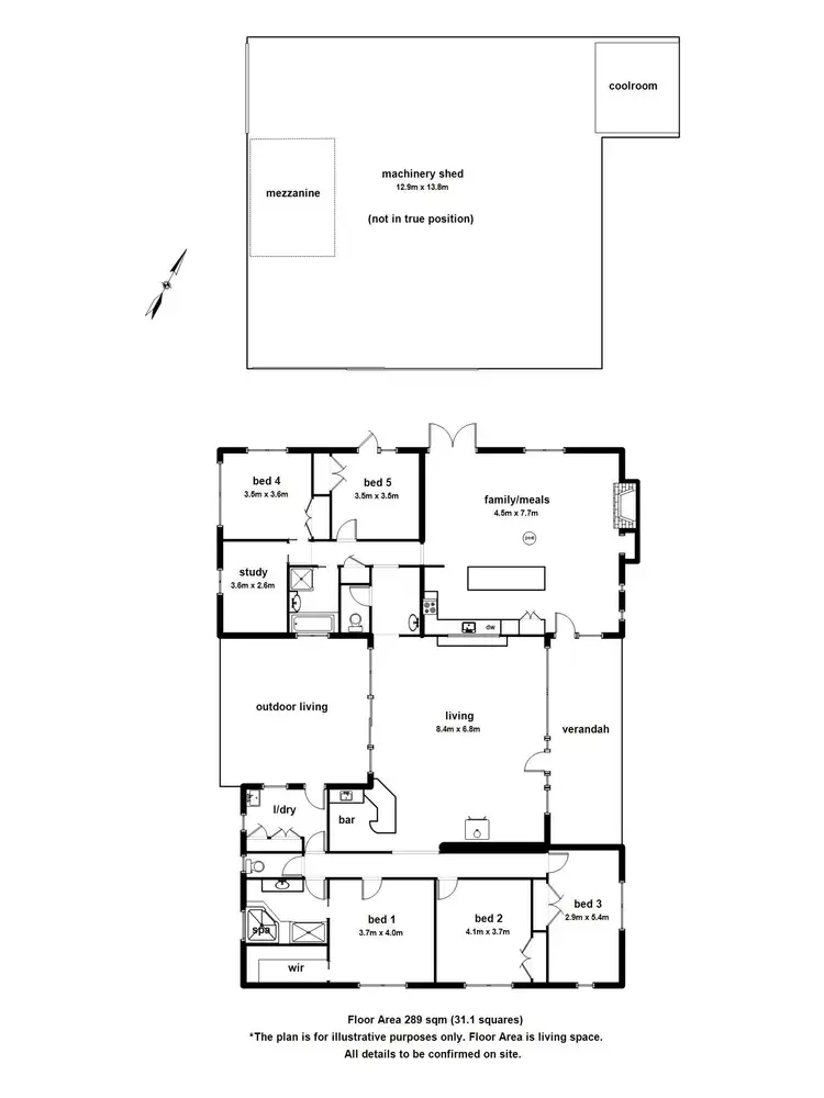 Floorplan of Homely house listing, 17 Forest Road, Wesburn VIC 3799