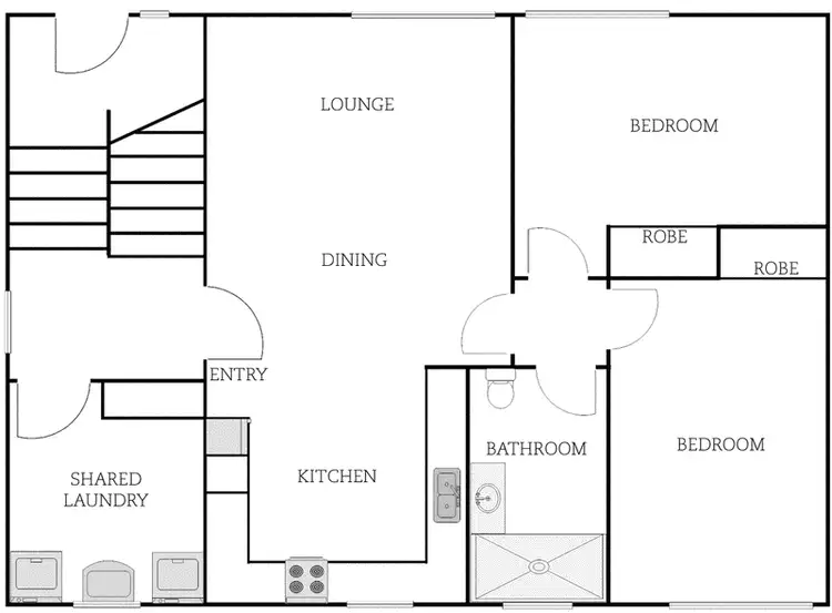Floorplan of Homely apartment listing, 57/3 Waddell Place, Curtin ACT 2605