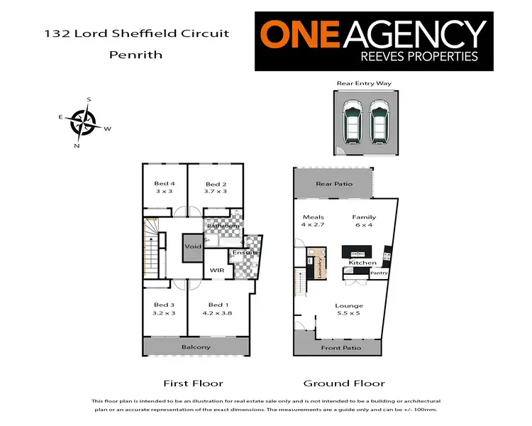 Floorplan of Homely house listing, 132 Lord Sheffield Circuit, Penrith NSW 2750