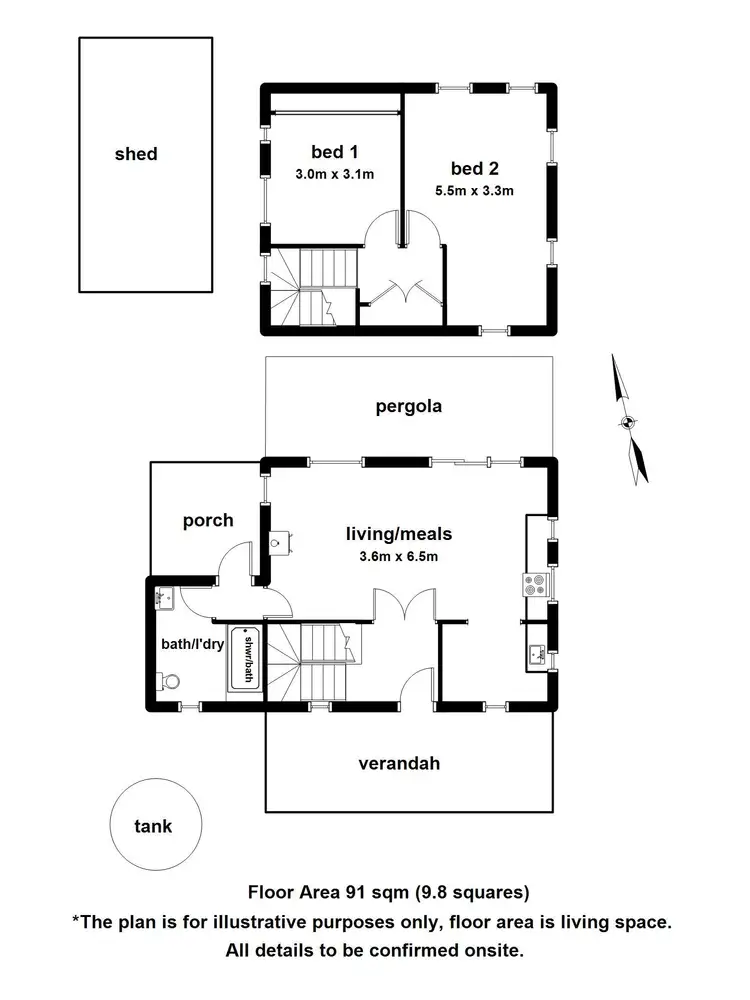 Floorplan of Homely house listing, 20 Hazelwood Road, East Warburton VIC 3799