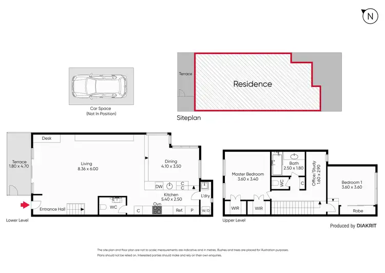 Floorplan of Homely townhouse listing, 9/130 Tennyson Street, Elwood VIC 3184