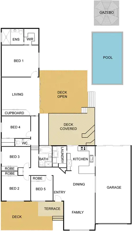 Floorplan of Homely house listing, 33 Starke Street, Higgins ACT 2615