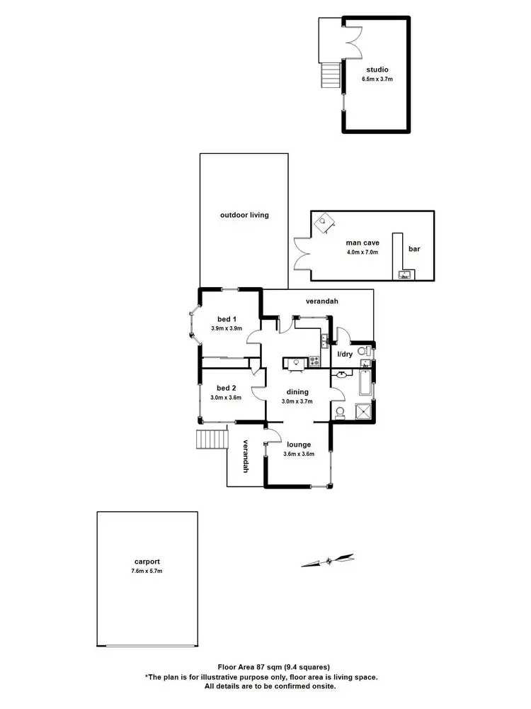 Floorplan of Homely house listing, 244 Swansea Road, Mount Evelyn VIC 3796