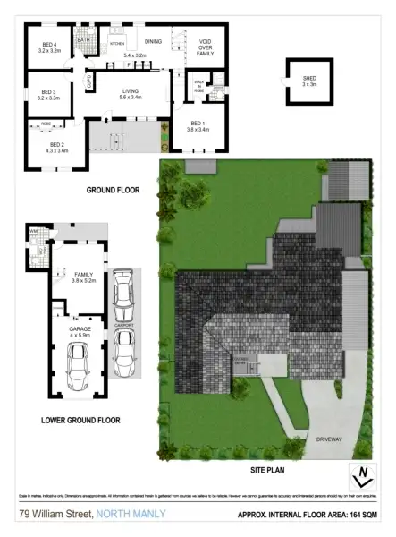 Floorplan of Homely house listing, 79 William Street, North Manly NSW 2100