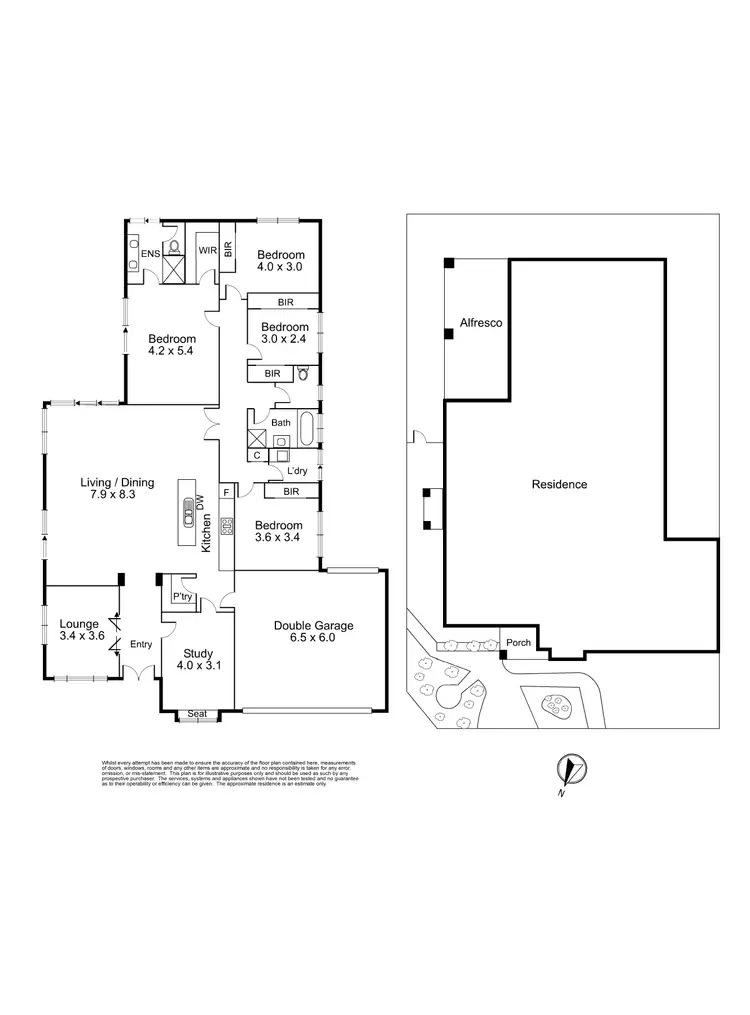 Floorplan of Homely house listing, 26 Russel Way, Doreen VIC 3754