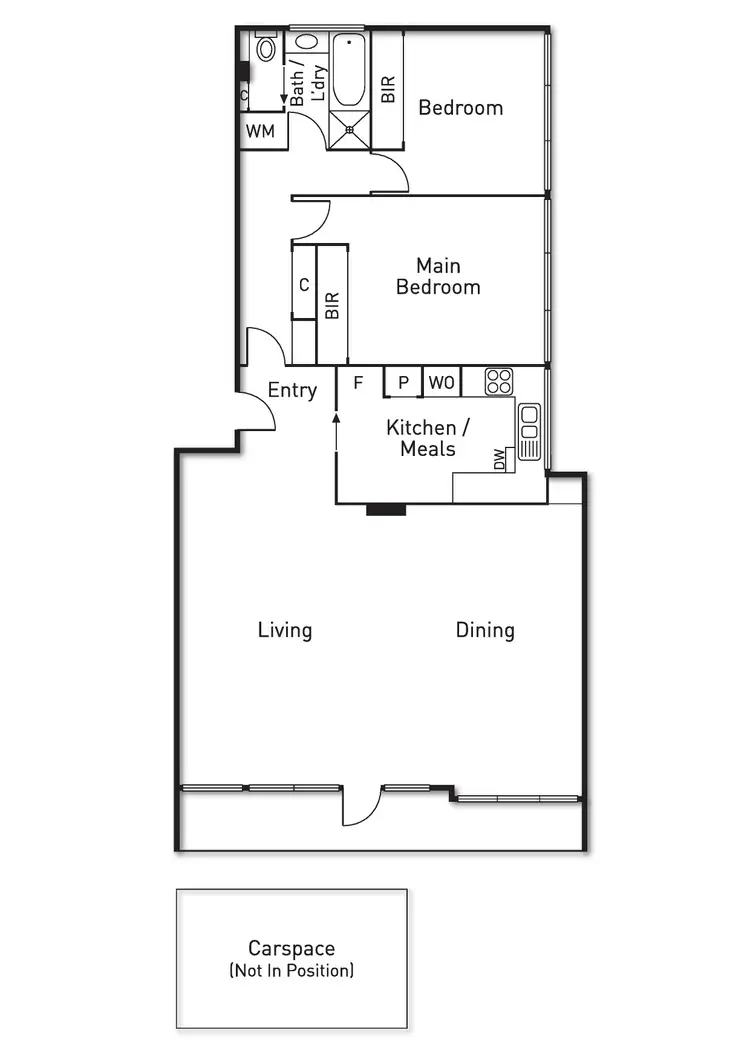 Floorplan of Homely apartment listing, 22/382 Toorak Road, South Yarra VIC 3141