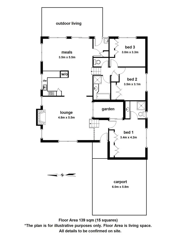 Floorplan of Homely house listing, 2 Titania Crescent, Tremont VIC 3785