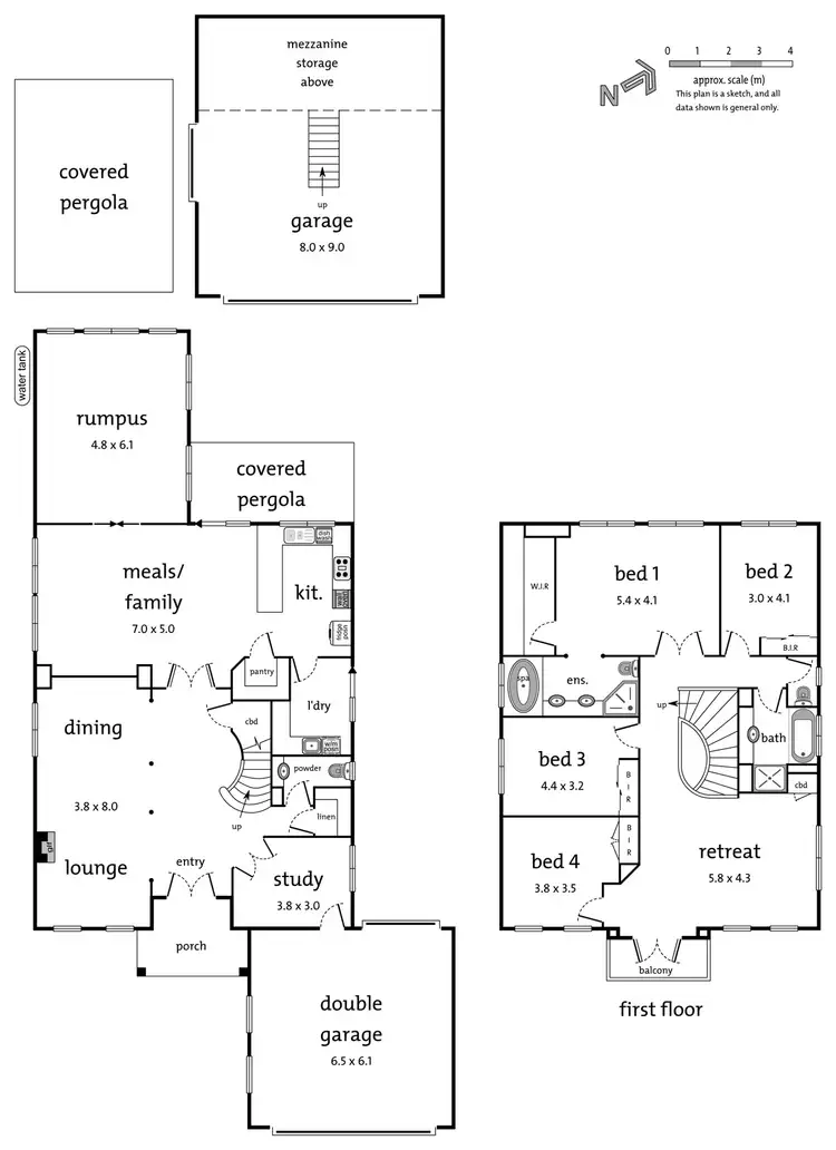 Floorplan of Homely house listing, 18 Highview Grove, Burwood East VIC 3151