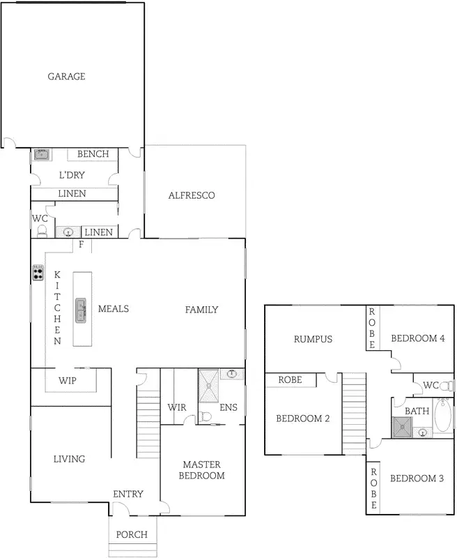 Floorplan of Homely house listing, 9 Poyitt Street, Franklin ACT 2913