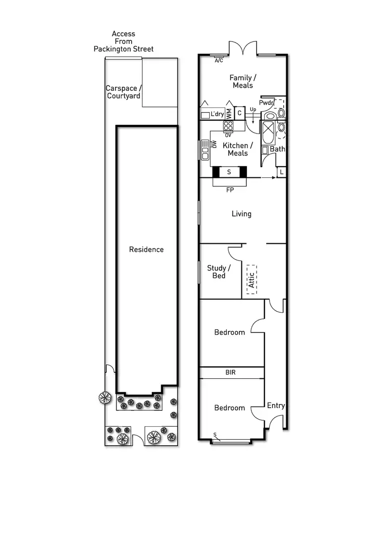 Floorplan of Homely house listing, 36 Banole Avenue, Prahran VIC 3181