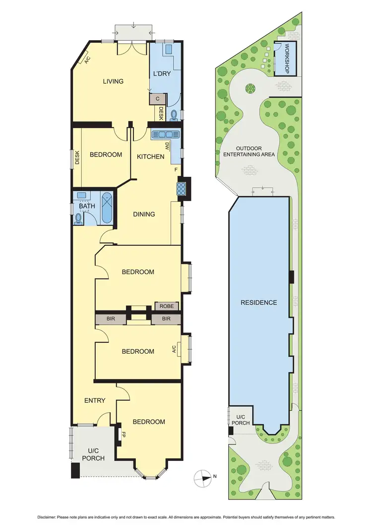 Floorplan of Homely house listing, 433 St Kilda Street, Elwood VIC 3184