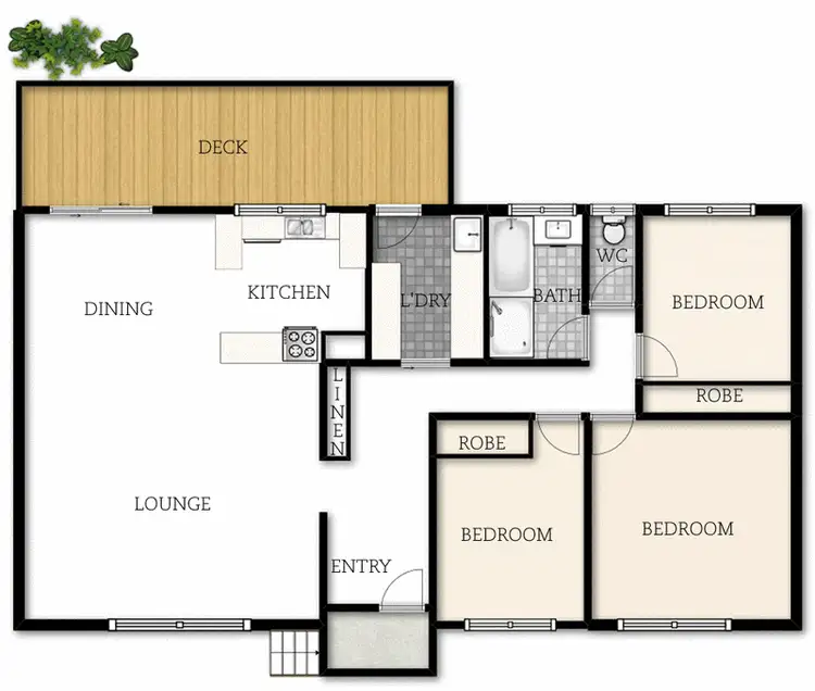 Floorplan of Homely house listing, 15 McIntosh Street, Scullin ACT 2614