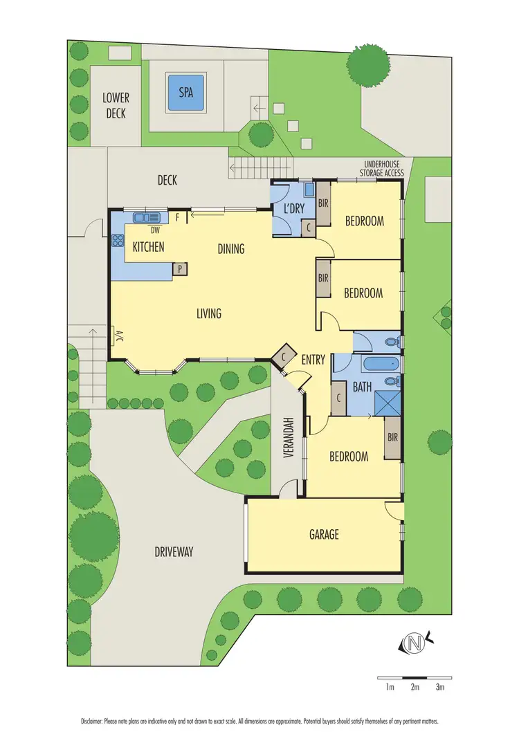 Floorplan of Homely house listing, 2/124 Grand Boulevard, Montmorency VIC 3094
