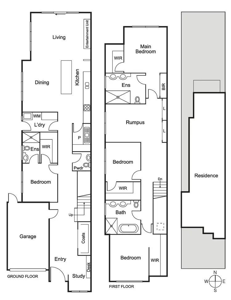 Floorplan of Homely townhouse listing, 7a Latrobe Street, Caulfield South VIC 3162