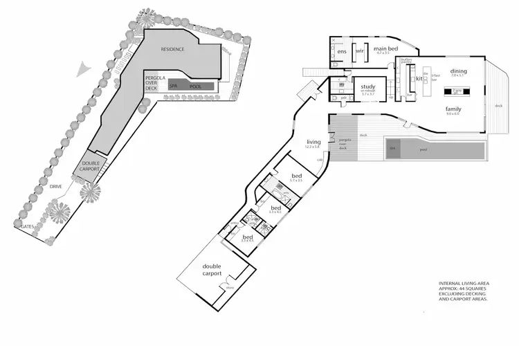 Floorplan of Homely house listing, 19 Greenwood Avenue, Sorrento VIC 3943