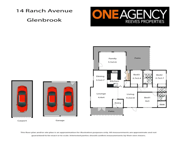 Floorplan of Homely house listing, 14 Ranch Avenue, Glenbrook NSW 2773