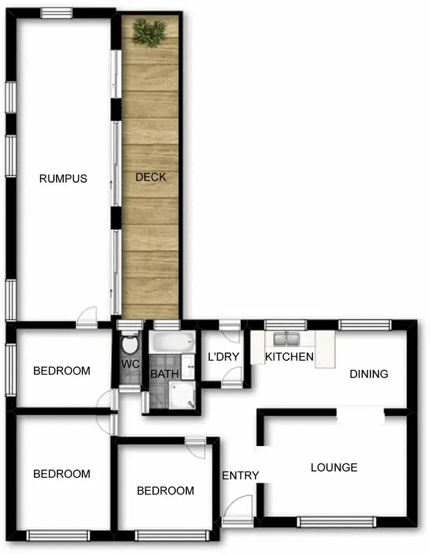 Floorplan of Homely house listing, 39 Nemarang Crescent, Waramanga ACT 2611