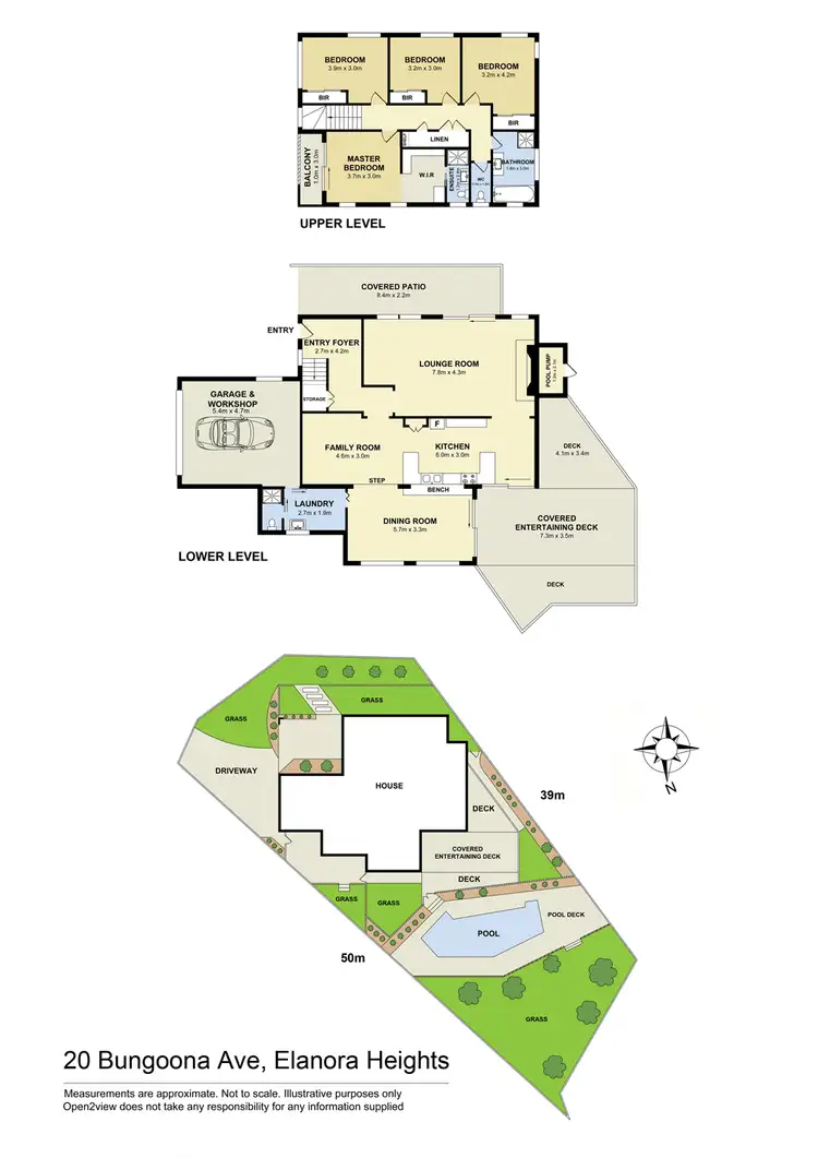 Floorplan of Homely house listing, 20 Bungoona Avenue, Elanora Heights NSW 2101