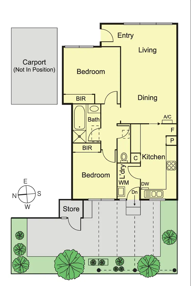 Floorplan of Homely unit listing, 3/9 Argyle Street, Bentleigh East VIC 3165