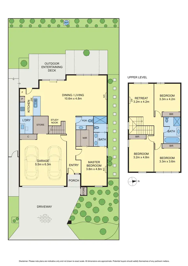 Floorplan of Homely house listing, 3 Sun Orchid Circuit, St Helena VIC 3088