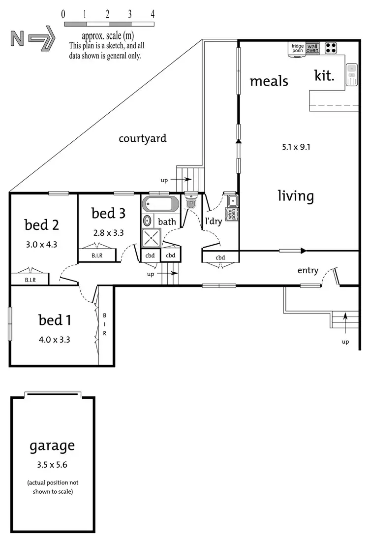 Floorplan of Homely unit listing, 7/7-11 Darcy Street, Doncaster VIC 3108