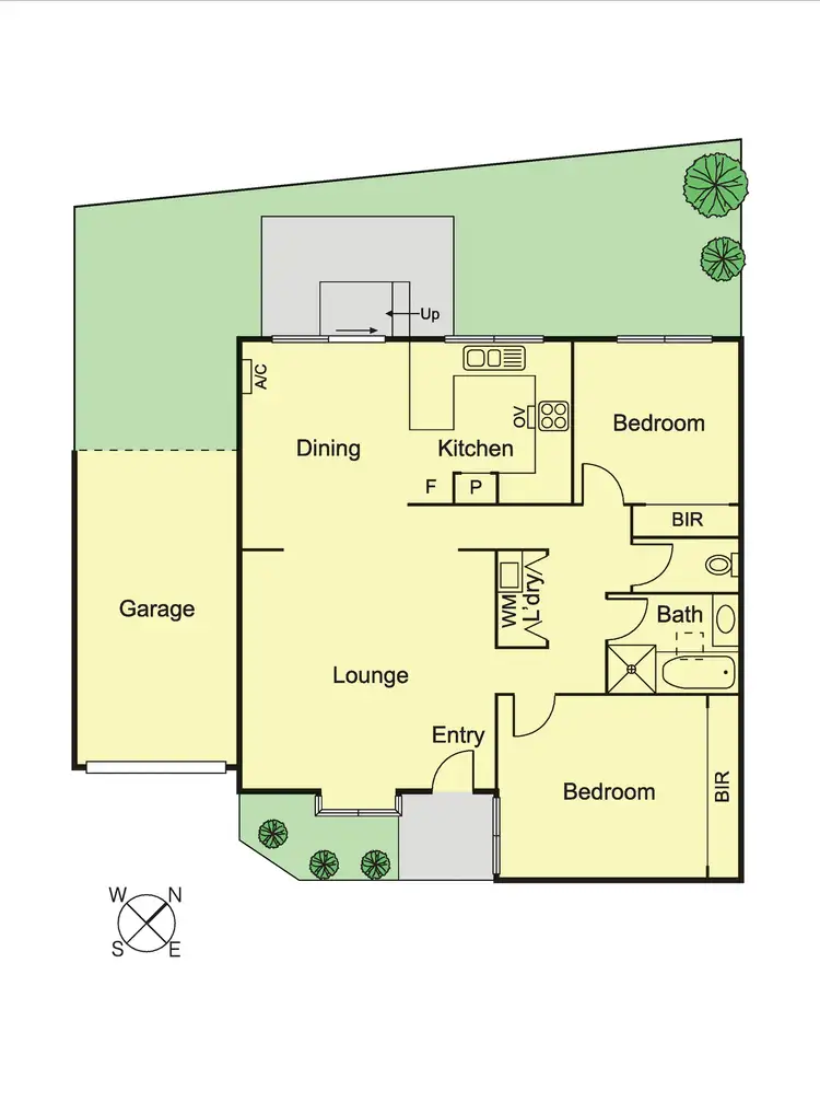 Floorplan of Homely villa listing, 2/13 Walker Street, Murrumbeena VIC 3163
