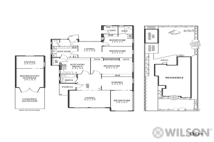 Floorplan of Homely house listing, 23 Meadow Street, St Kilda East VIC 3183