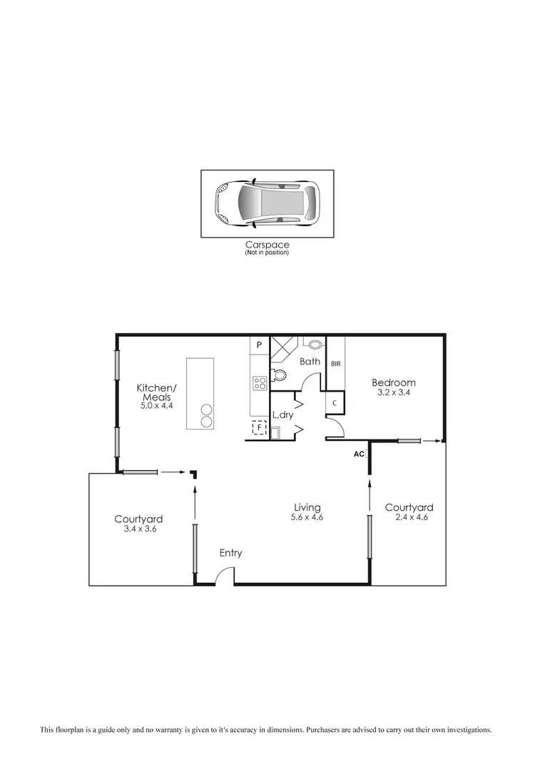 Floorplan of Homely apartment listing, G04/126 Carlisle Street, St Kilda VIC 3182
