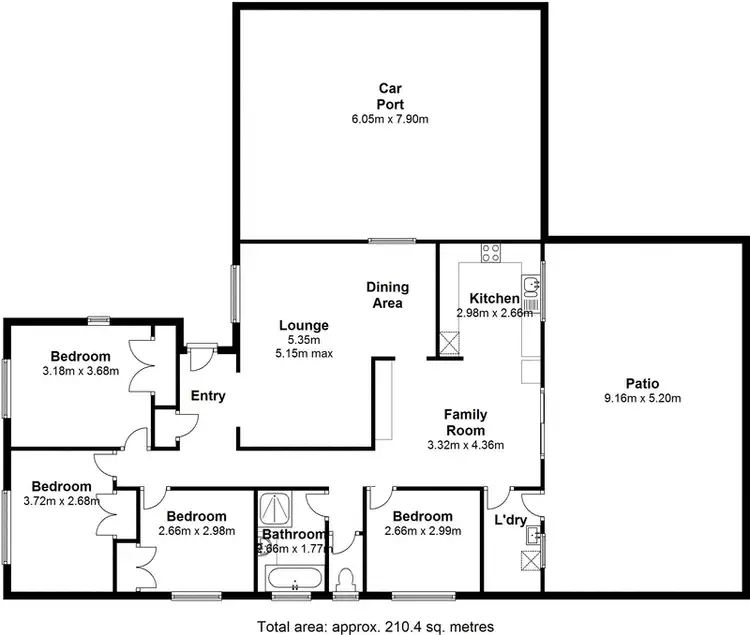 Floorplan of Homely house listing, 3 Fyshwick Street, Loganholme QLD 4129