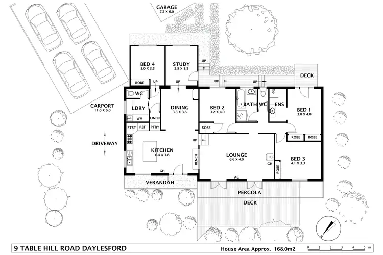 Floorplan of Homely house listing, 9 Table Hill Road, Daylesford VIC 3460