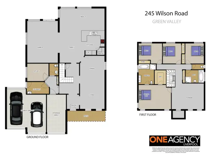 Floorplan of Homely house listing, 245 Wilson Road, Green Valley NSW 2168