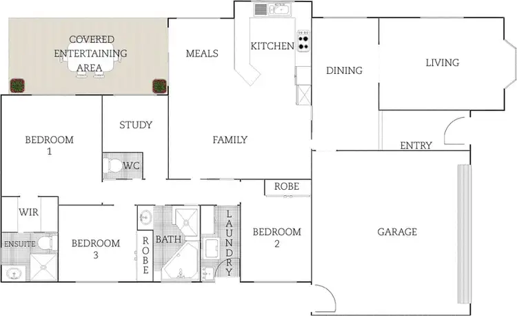 Floorplan of Homely house listing, Address available on request