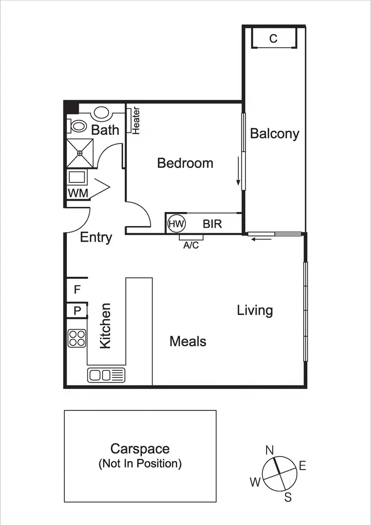 Floorplan of Homely apartment listing, 26/69 Wellington Street, St Kilda VIC 3182