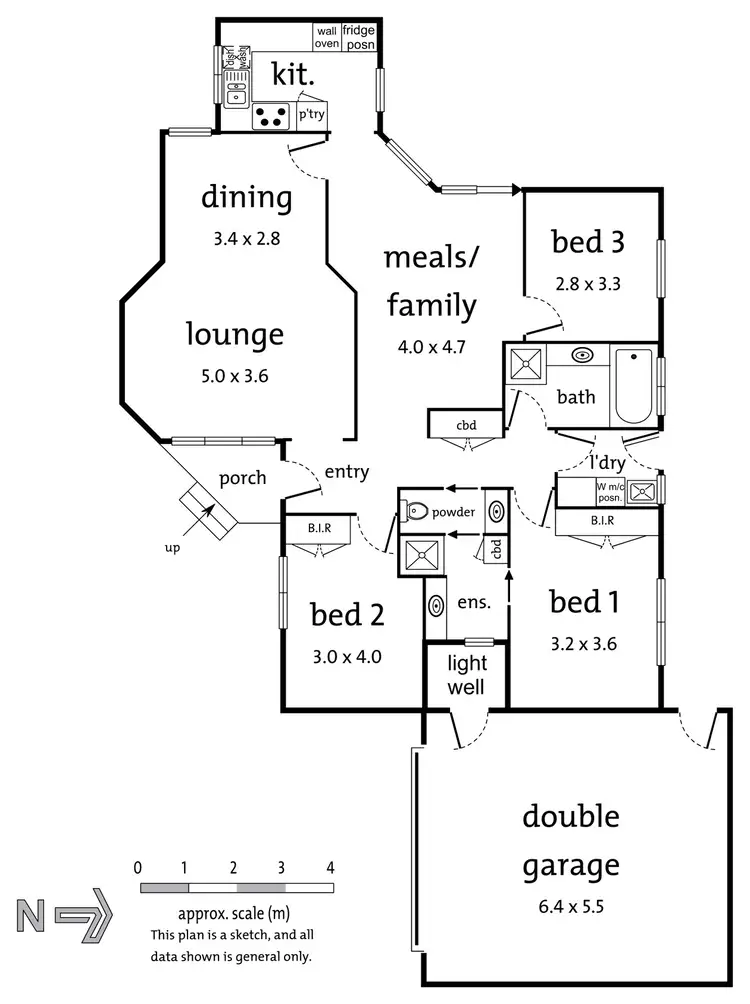 Floorplan of Homely townhouse listing, 4/478-480 Mitcham Road, Mitcham VIC 3132