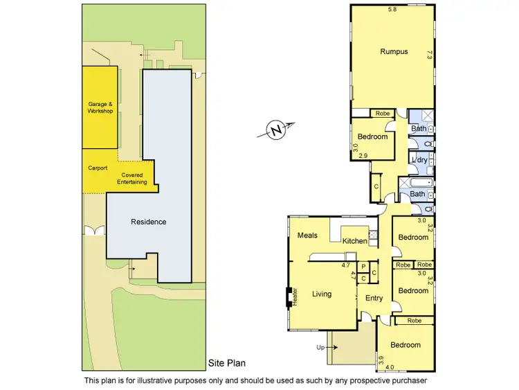 Floorplan of Homely house listing, 9 Helwig Avenue, Montmorency VIC 3094