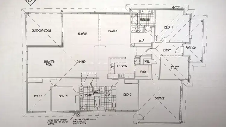Floorplan of Homely house listing, 22 Lauriston Drive, Eynesbury VIC 3338