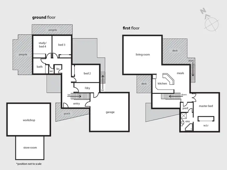 Floorplan of Homely house listing, 12 Ocean Park Drive, Marengo VIC 3233