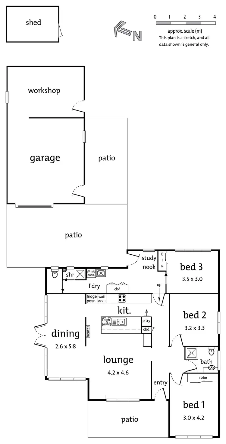 Floorplan of Homely house listing, 26 Holland Road, Ringwood East VIC 3135