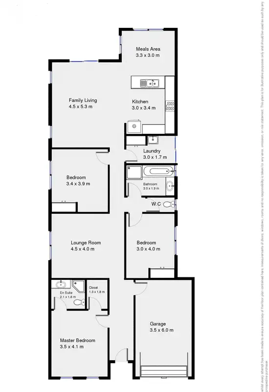 Floorplan of Homely house listing, 48 Fairview Parade, Tarneit VIC 3029