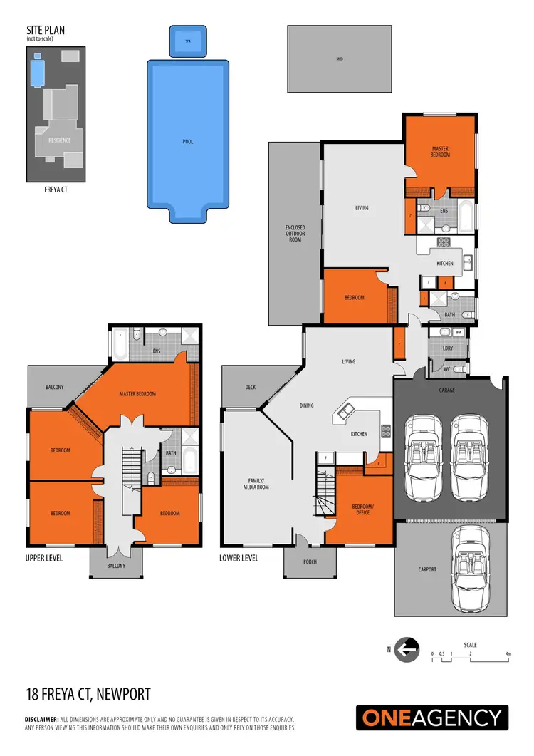 Floorplan of Homely house listing, 18 Freya Court, Newport QLD 4020