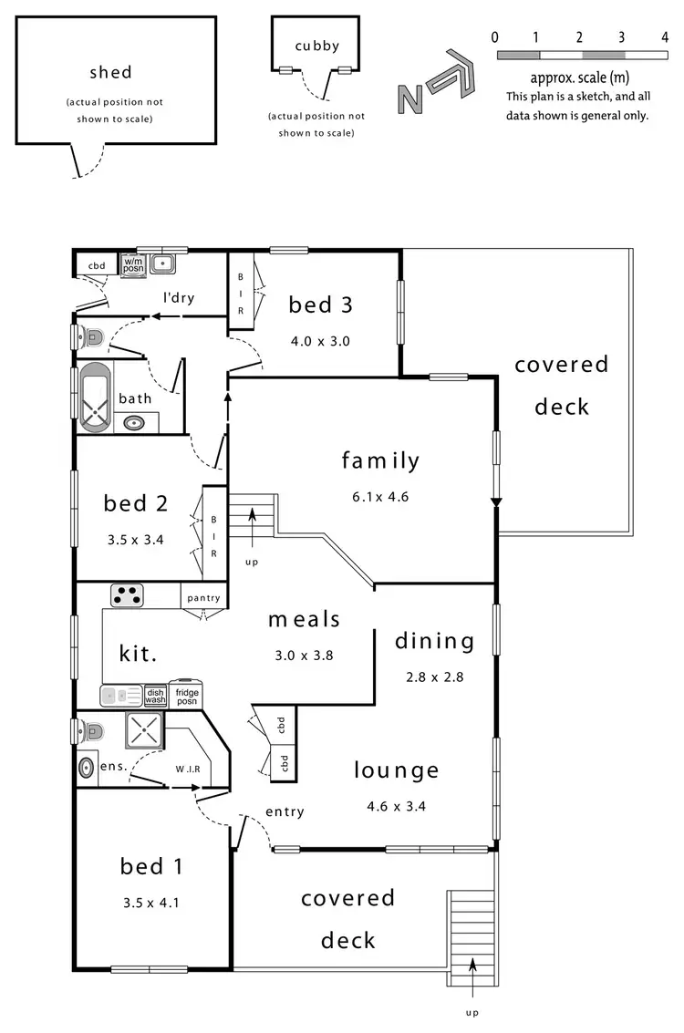 Floorplan of Homely house listing, 7 Devon Walk, Mooroolbark VIC 3138