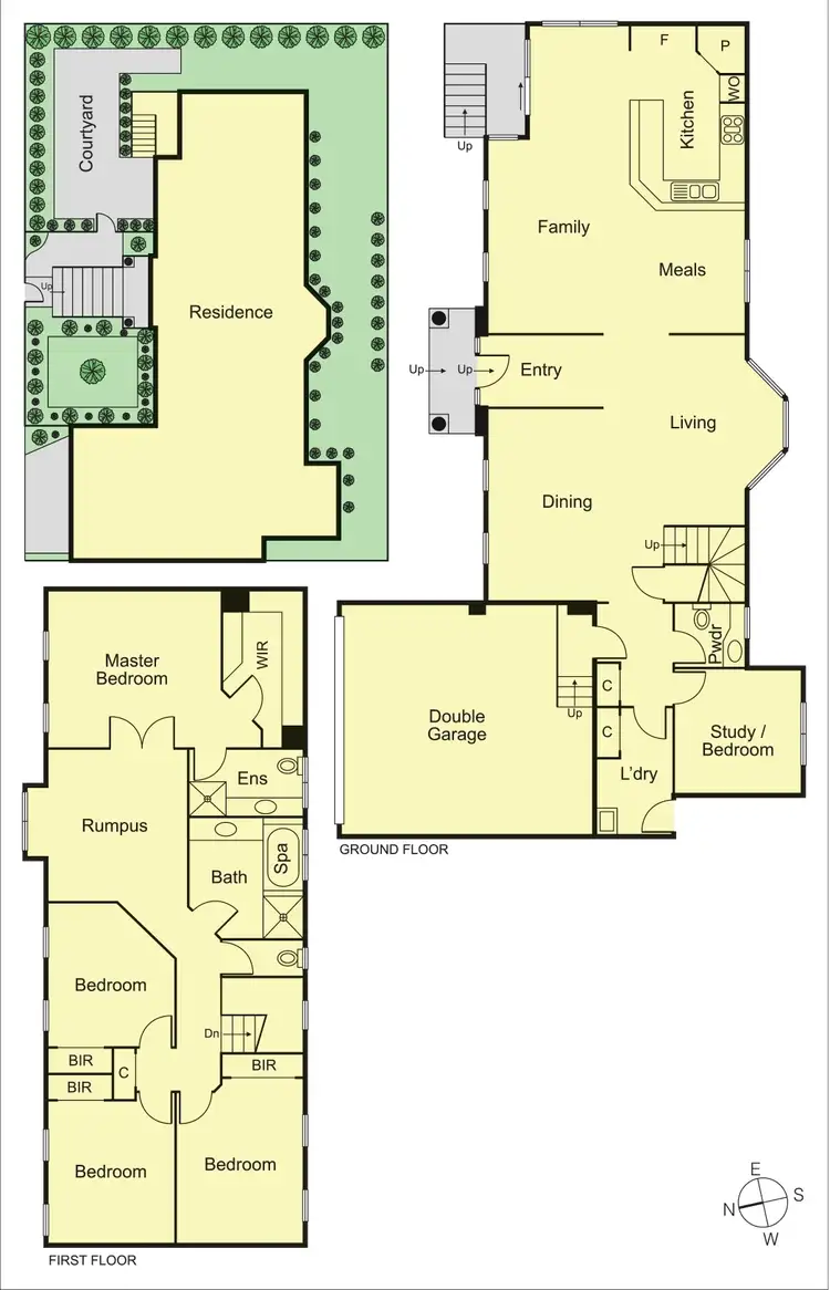 Floorplan of Homely house listing, 7 Raymond Grove, Caulfield South VIC 3162