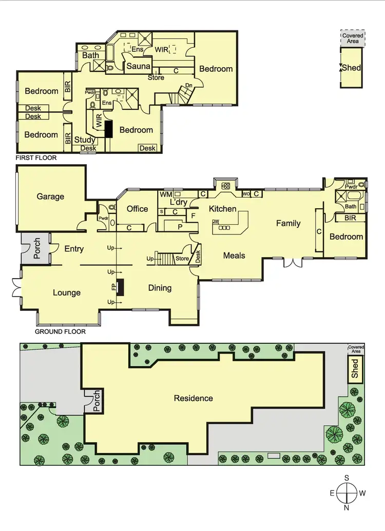 Floorplan of Homely house listing, 21 Kent Grove, Caulfield North VIC 3161