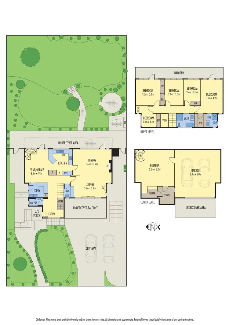 Floorplan of Homely house listing, 14 Borlase Street, Yallambie VIC 3085