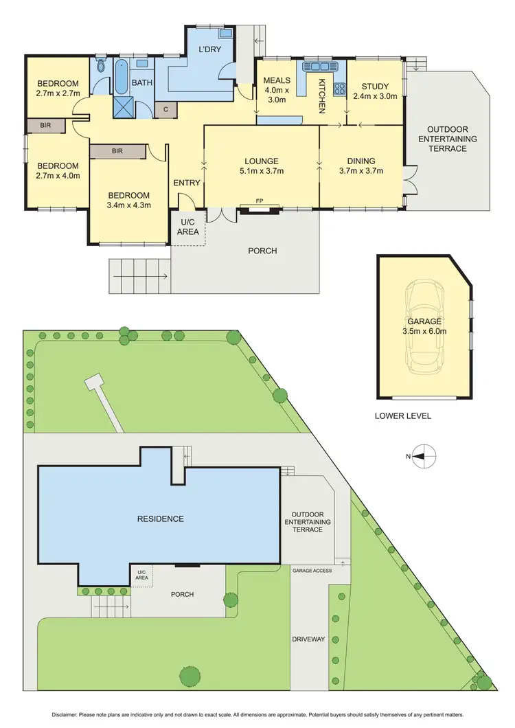 Floorplan of Homely house listing, 8-10 Borlase Street, Yallambie VIC 3085